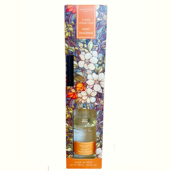 NEW Hopificio Sweet Tangerine Glass Bottle Reed Diffusers - 8.45 fl oz - Picture 1 of 2